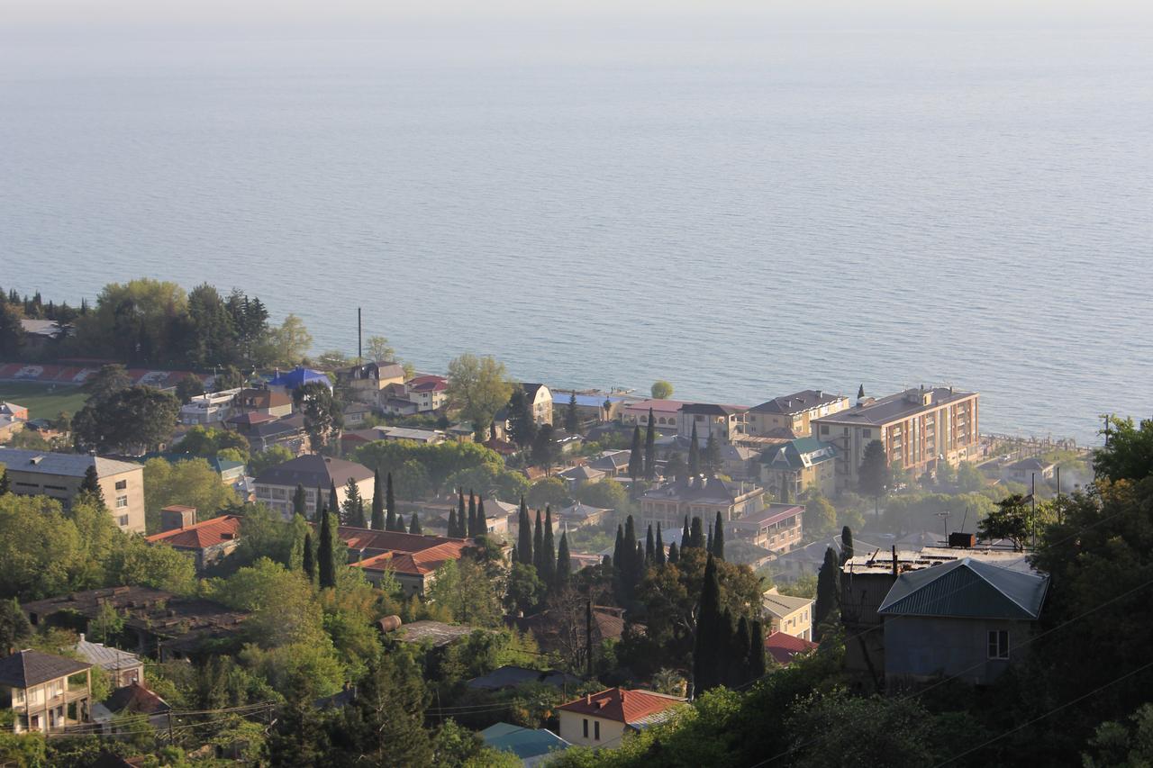 Guest House Zvanba Gagra Exterior foto